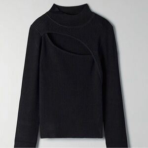 Aritzia Babaton Imprint Turtleneck Top